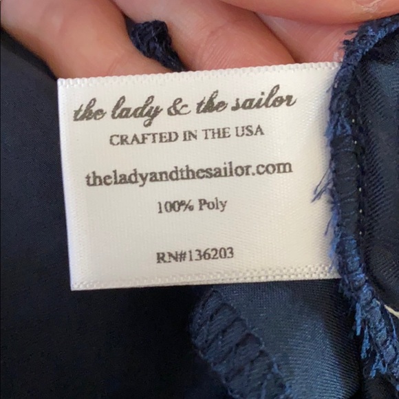 Navy Blue Midi Dress from the Lady and the Sailor - Picture 5 of 5